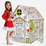 Krāsojamā kartona māja