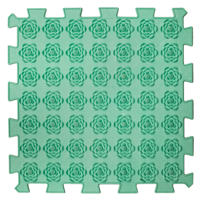 Ortopēdisko paklājiņu komplekts "Puzzle Mix Pastel 6"