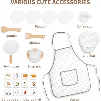 Koka virtuves komplekts 9 in 1