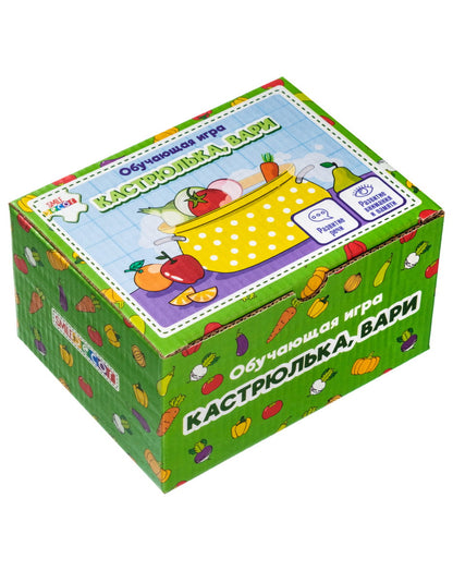 Magnētiskā spēle "Katliņš, vāri!"