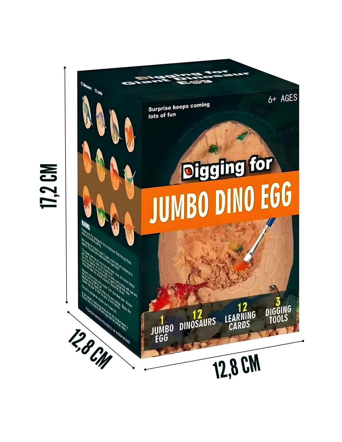 Arheologu komplekts "Dinozauru ola"
