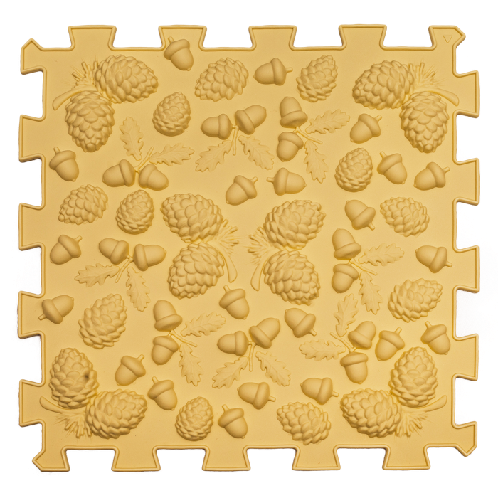 Ortopēdisko paklājiņu komplekts "Puzzle Mix Pastel 10"