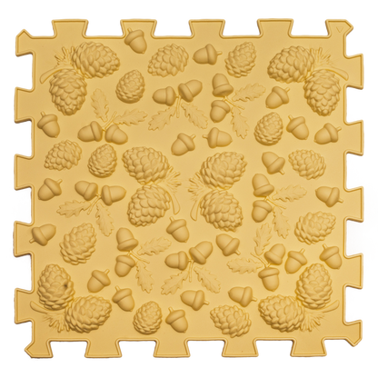 Ortopēdisko paklājiņu komplekts "Puzzle Mix Pastel 10"