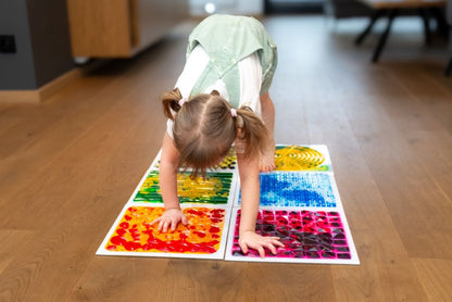 Teksturēti paklājiņi ar šķidrumu "Textured Liquid Mats" (6 gab.)