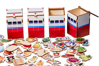 Logopēdiskā spēle "Logovilciens"