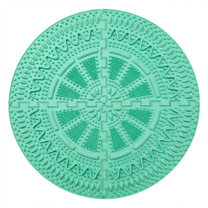 Masāžas paklājs "Spikes. MINT" (4 moduļi)