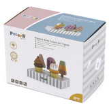 Koka saldējumu komplekts "Popsicle & Ice Cream Set"