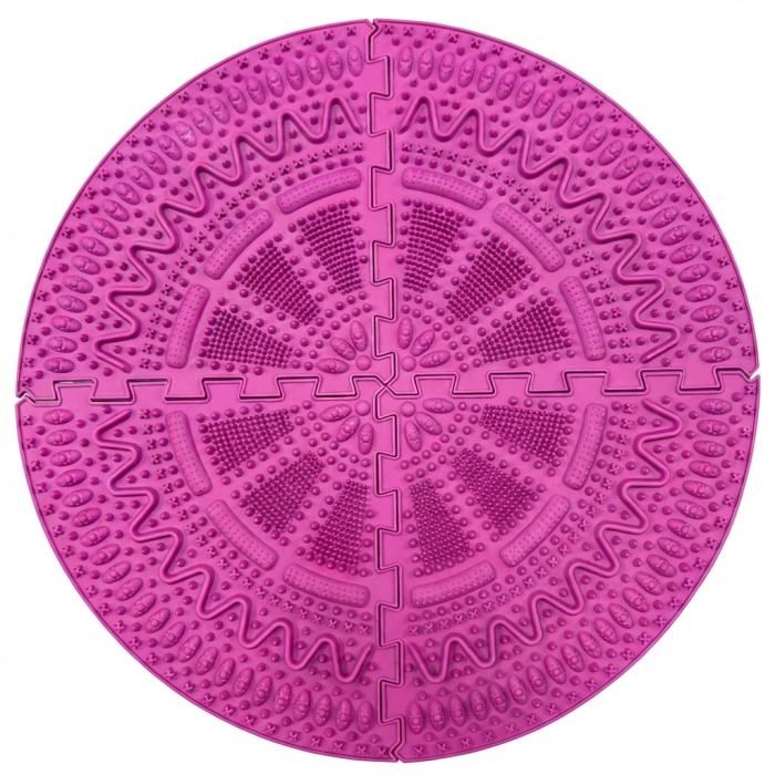 Masāžas paklājs "Spikes. PINK" (4 moduļi)