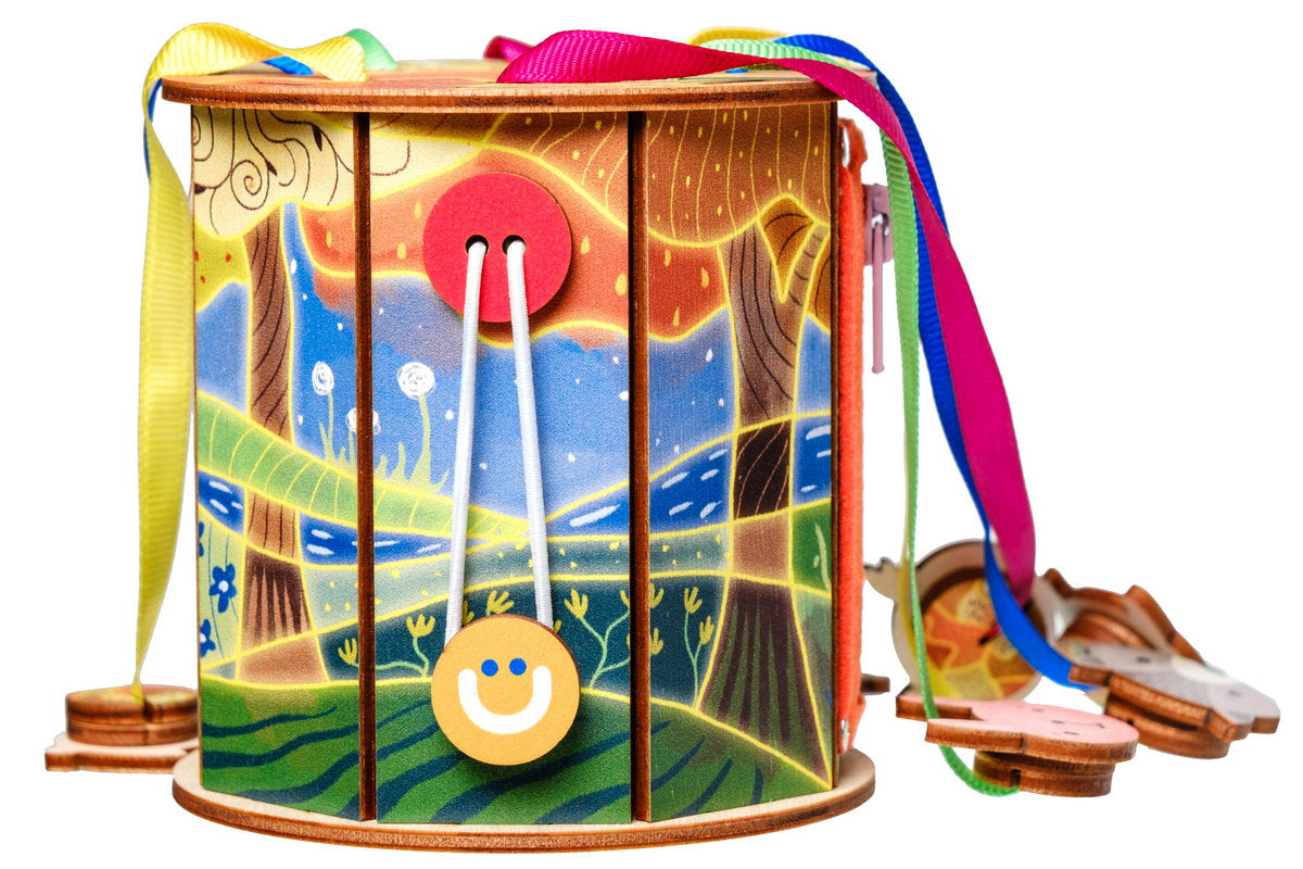 Montesori bizibords "Pasaku mežs"