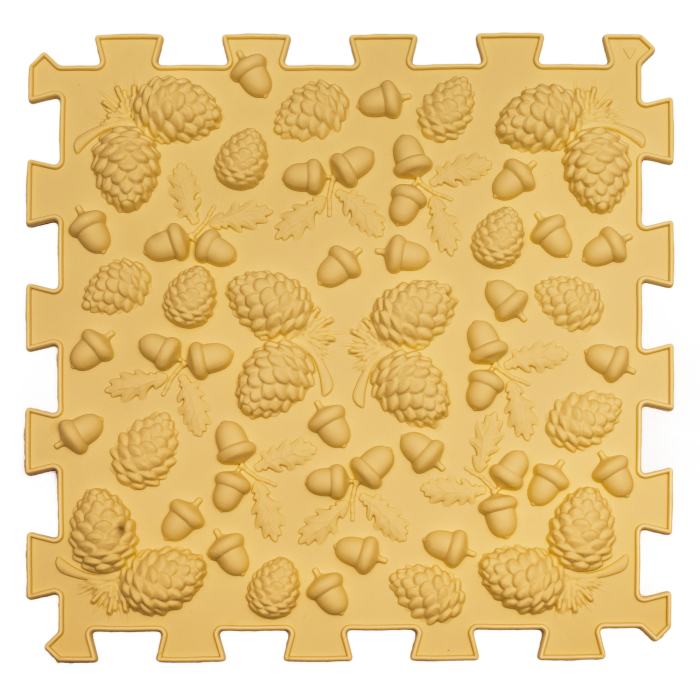 Ortopēdisko paklājiņu komplekts "Puzzle Mix Pastel 6"