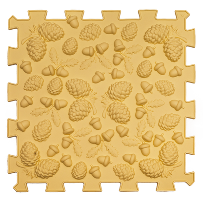 Ortopēdisko paklājiņu komplekts "Puzzle Mix Pastel 6"