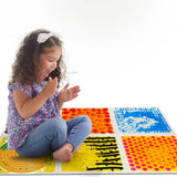 Teksturēti paklājiņi ar šķidrumu "Textured Liquid Mats" (6 gab.)