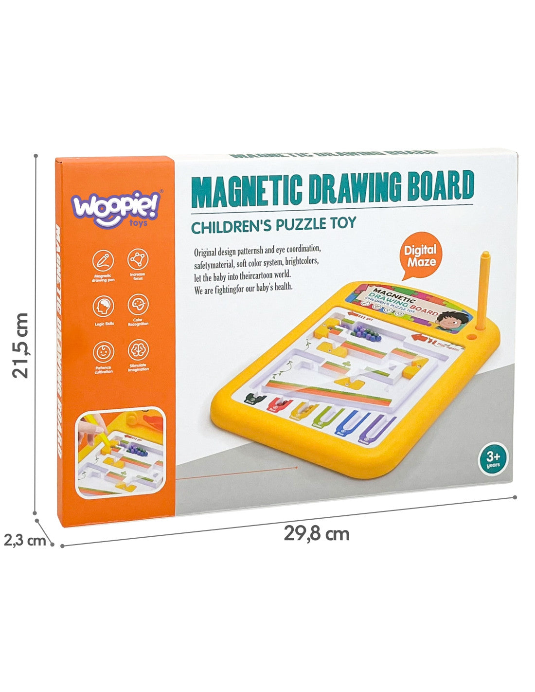 Magnētiskā tāfele "Magnetic Drawing Board"