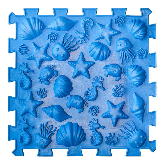 Ortopēdisko paklājiņu komplekts "Dinosaurs Puzzle 9"