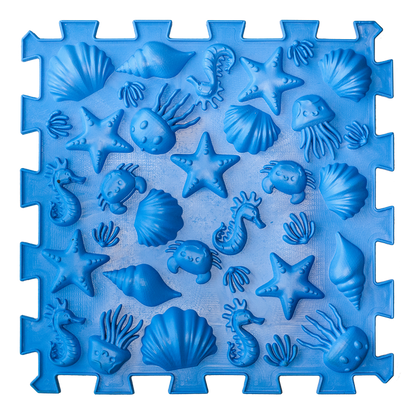 Ortopēdisko paklājiņu komplekts "Dinosaurs Puzzle 9"