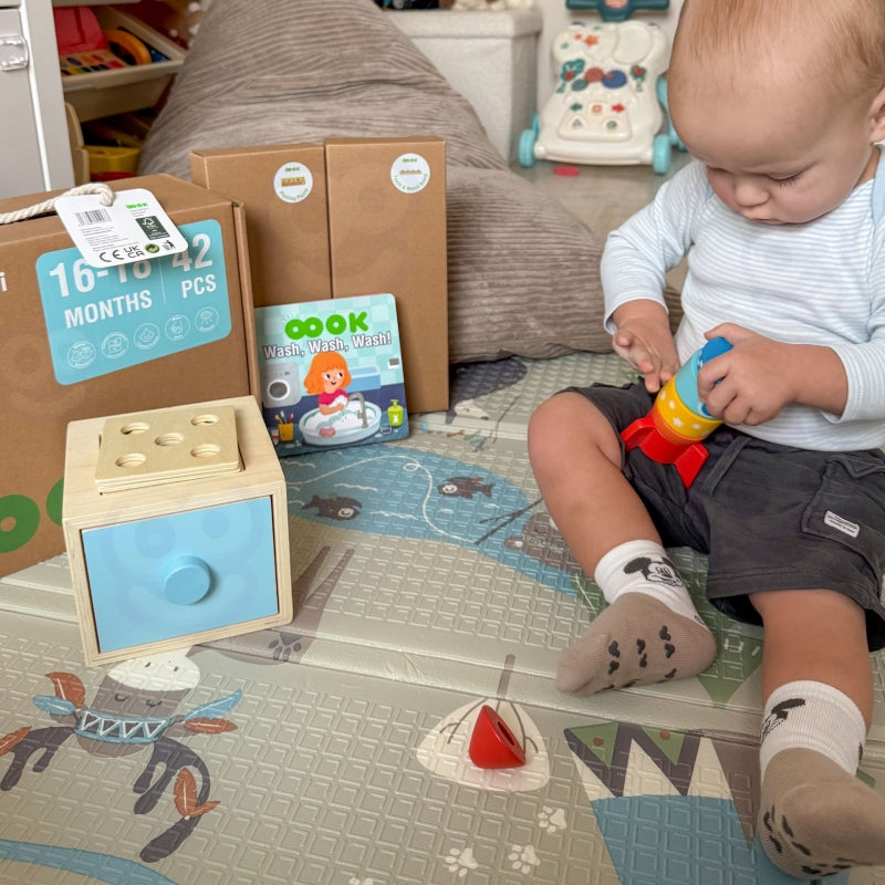Montesori rotaļlietu komplekts (16-18 mēn.)