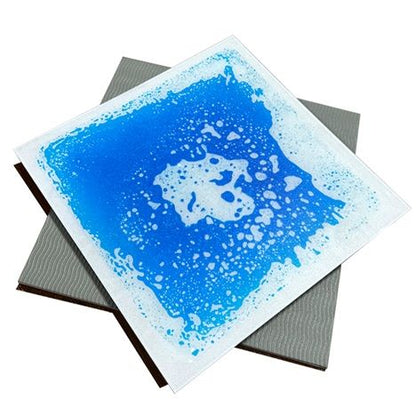 Sensorie paklājiņi ar šķidrumu "Liquid Sensory Mats" (4 gab.)