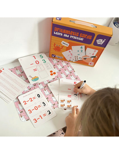 Карточки для обучения счёту "Arithmetics Cards"