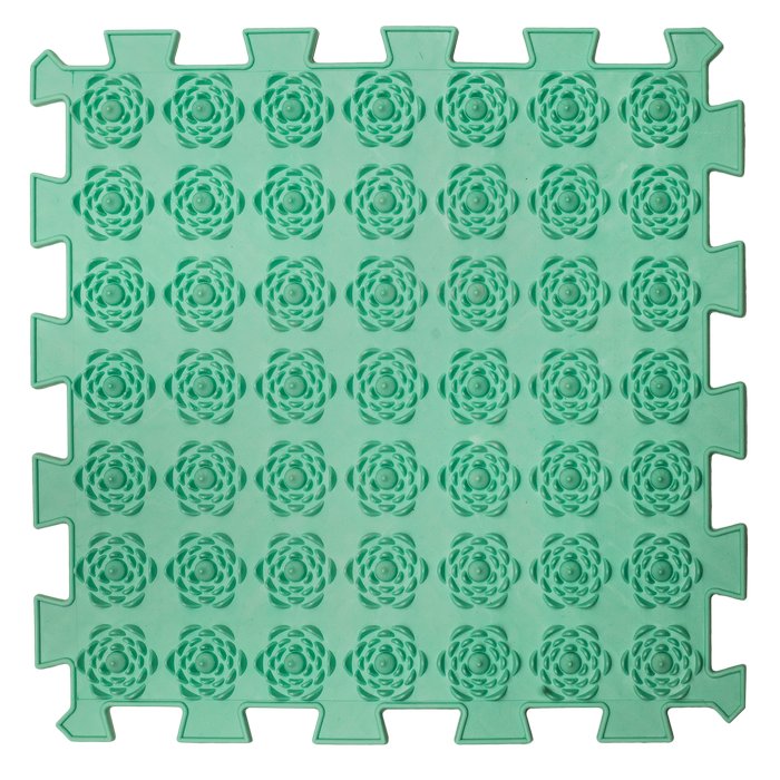 Ortopēdisko paklājiņu komplekts "Puzzle Mix Pastel 10"