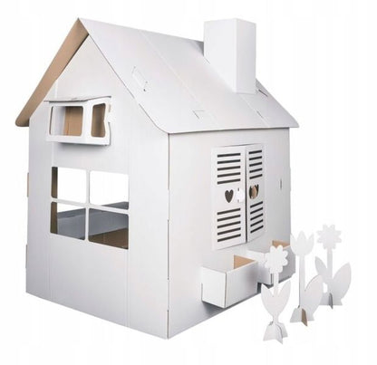 Krāsojamā kartona māja "Blooming House"