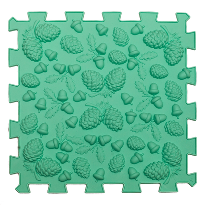 Ortopēdisko paklājiņu komplekts "Puzzle Mix Pastel 8"