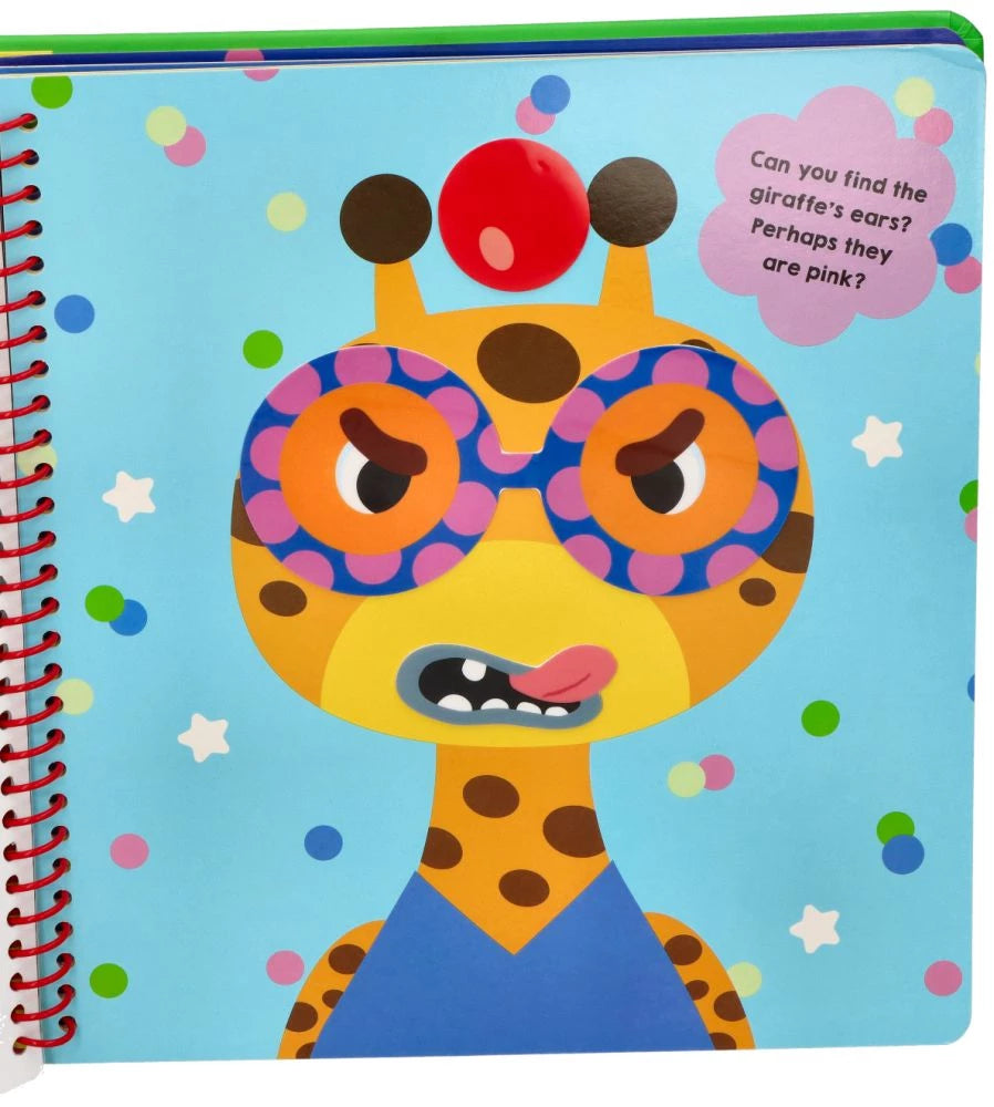 Uzlīmju grāmata "Silly Animals"