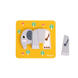 Koka puzle "6 in 1 Mini Animal Puzzle"