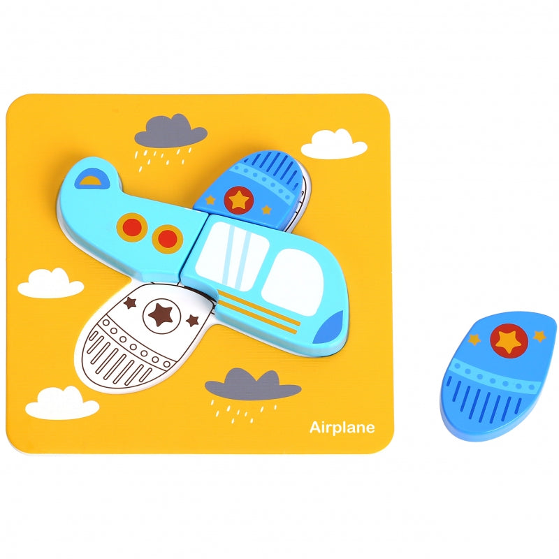 Деревянный пазл "Mini Transportation"