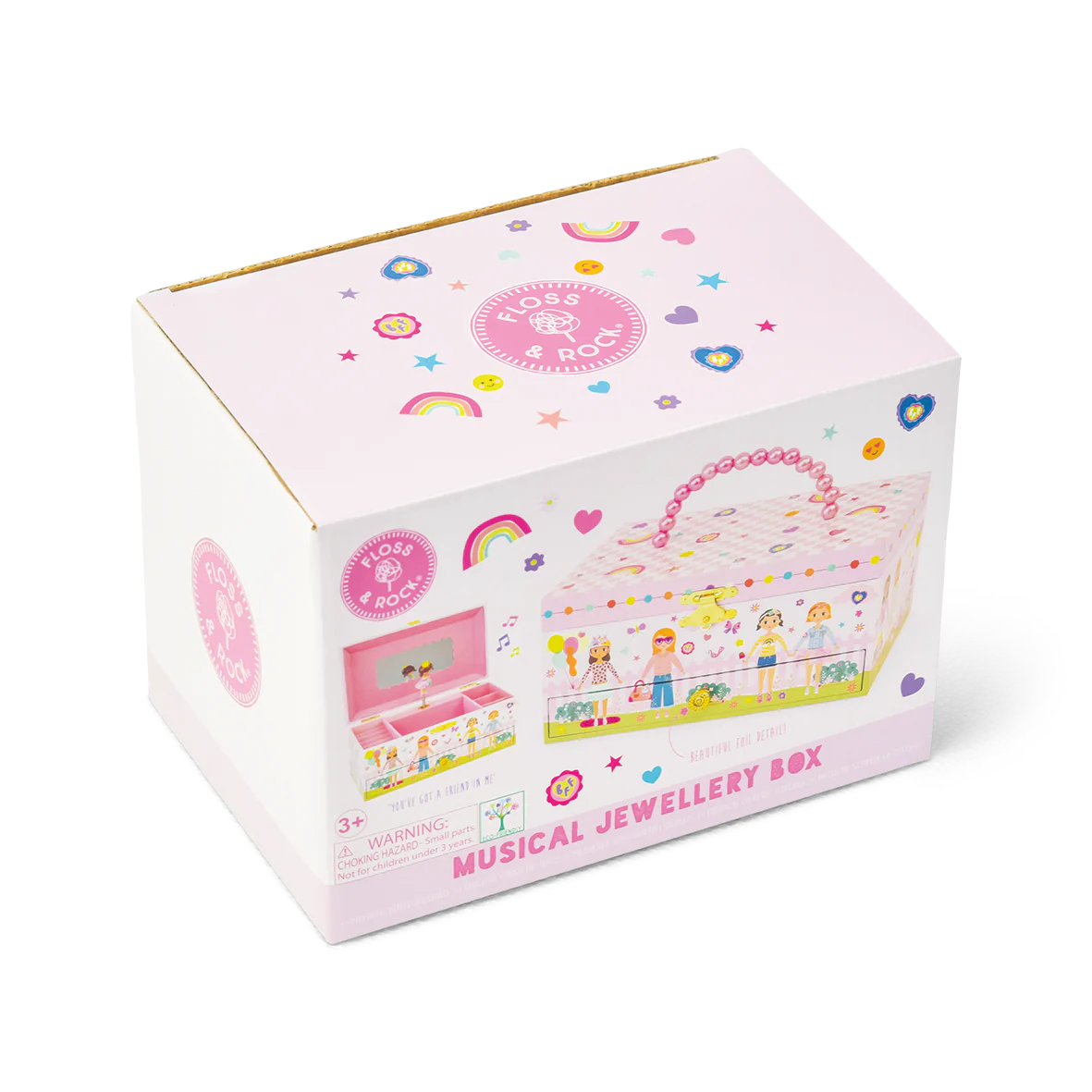 Muzikālā rotaslietu lādīte "Best Friends"