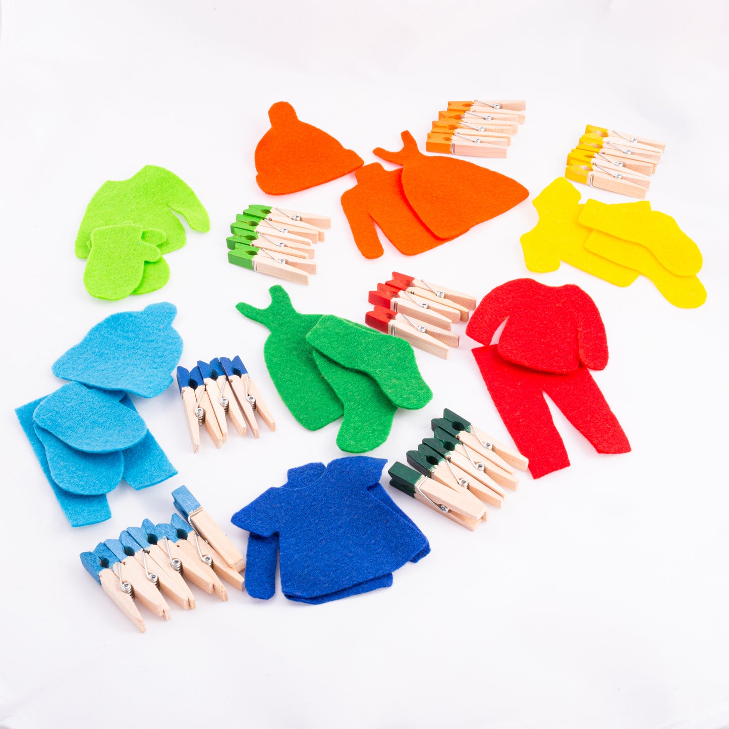 Attīstošā rotaļlieta-sorteris "Knaģējam-spēlējam"