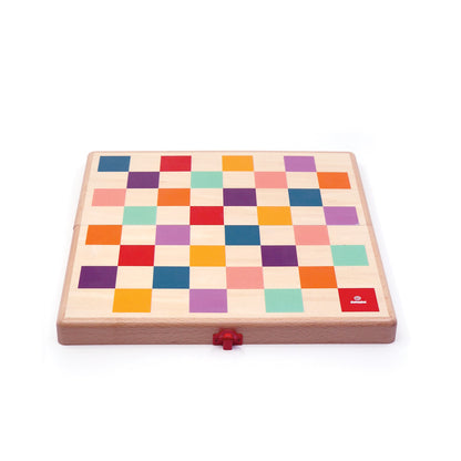 Galda spēļu komplekts: šahs, nardi, dambrete