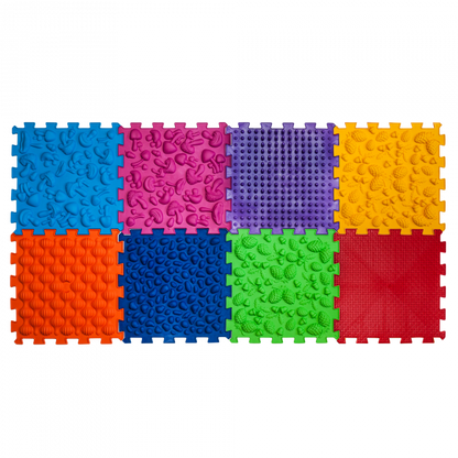 Ortopēdisko paklājiņu komplekts "Puzzle Mega Mix 8"