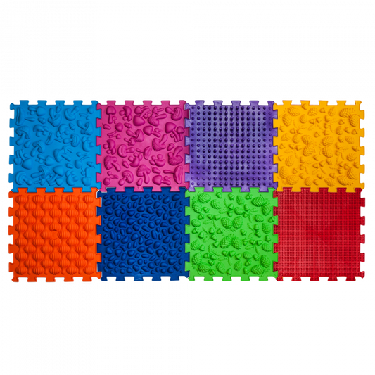 Ortopēdisko paklājiņu komplekts "Puzzle Mega Mix 8"