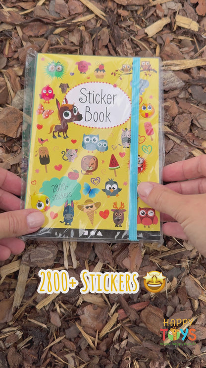 Uzlīmju grāmata (2800 uzlīmes)