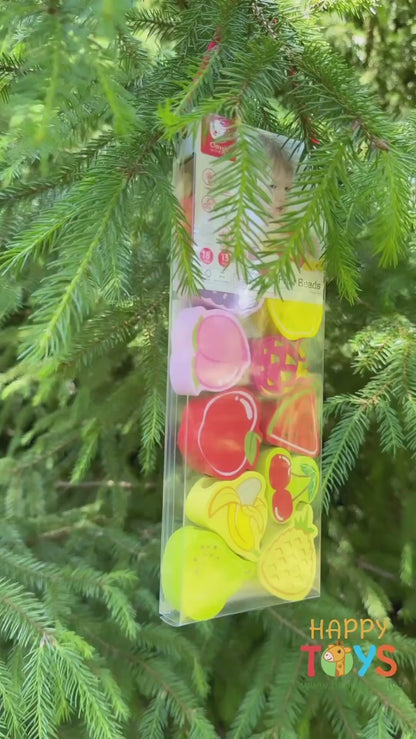 Koka vēršanas spēle "Fruit Beads"