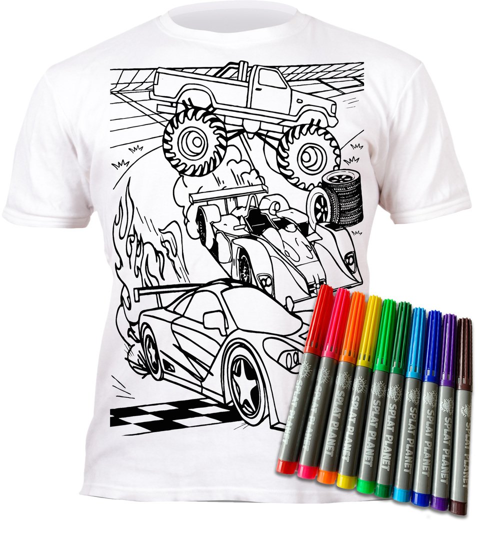 Майка-раскраска "Cars"