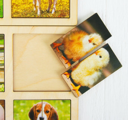 Wooden frames "Animals"