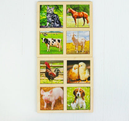 Wooden frames "Animals"