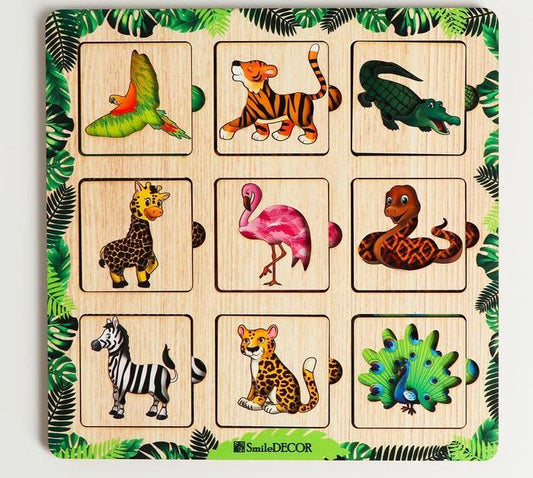 Wooden frame "Africa"