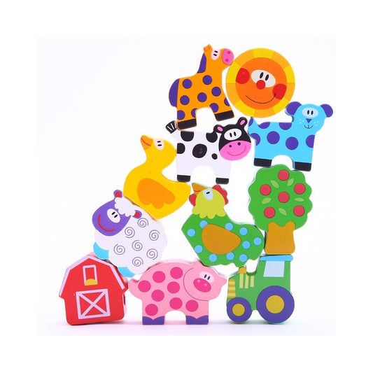 Деревянная игра-шнуровка "Farm"