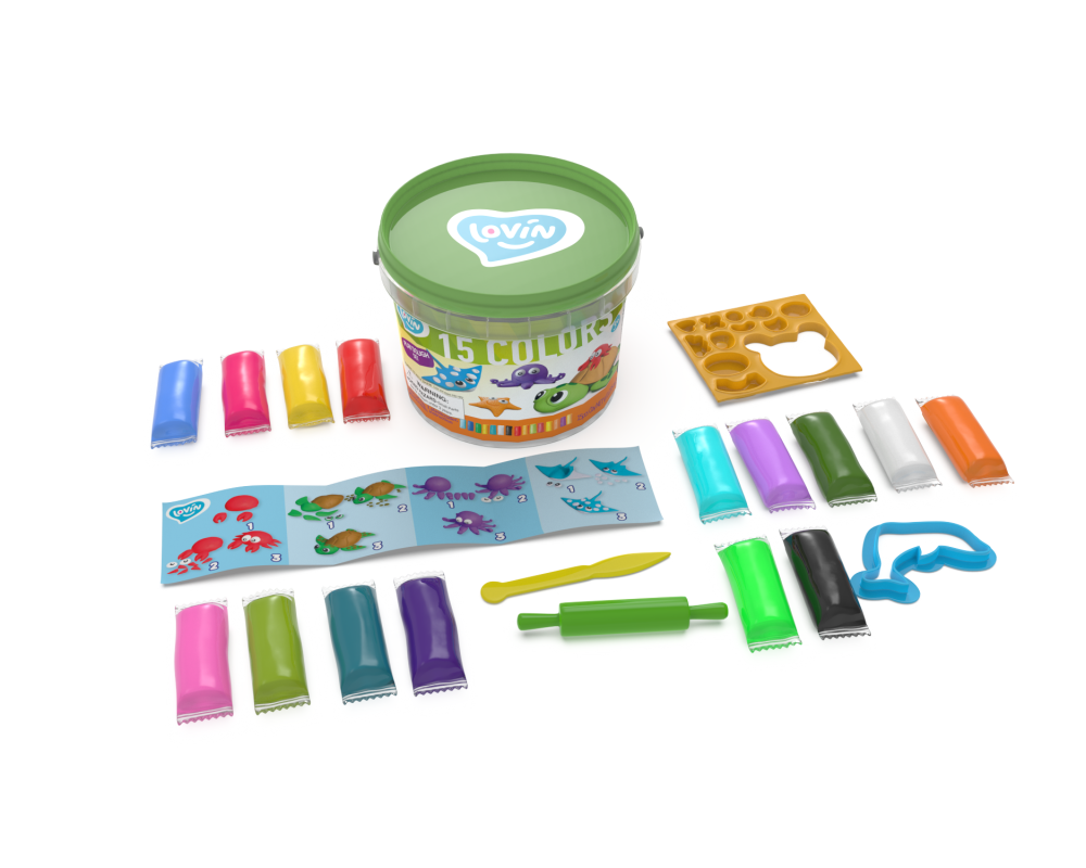 Radošais komplekts Play Dough - "Sea Life"