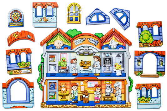 Koka rāmītis "Veterinārā klīnika"