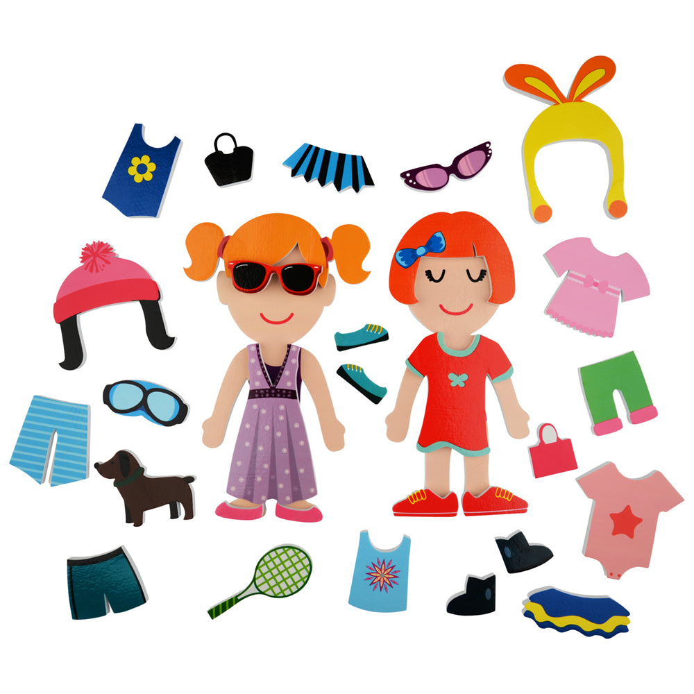 Наклейки для ванны "Dressing Up"