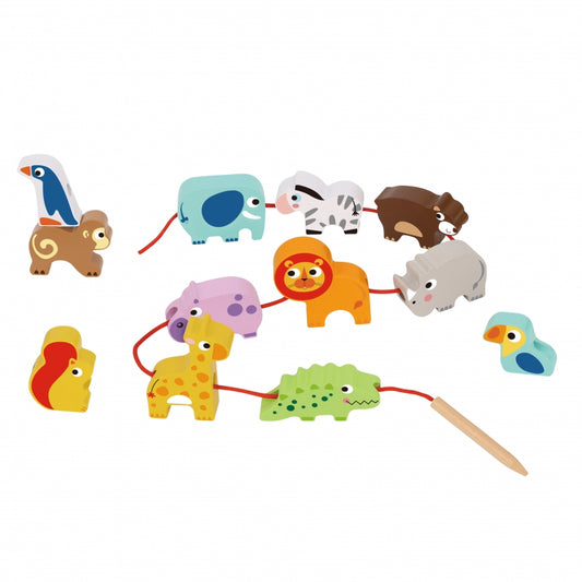 Деревянная игра-шнуровка "Safari Zoo"