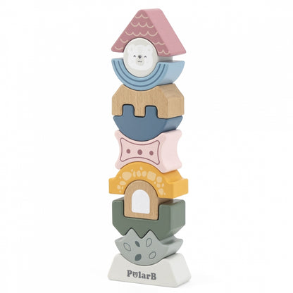 Koka piramīda "Tower Puzzle"