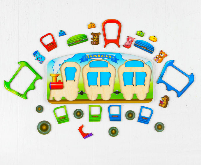 Koka rāmītis "Vilciens"