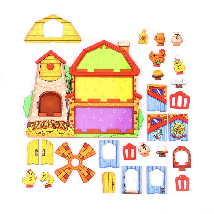 Деревянная рамка-вкладыш "Пекарня"