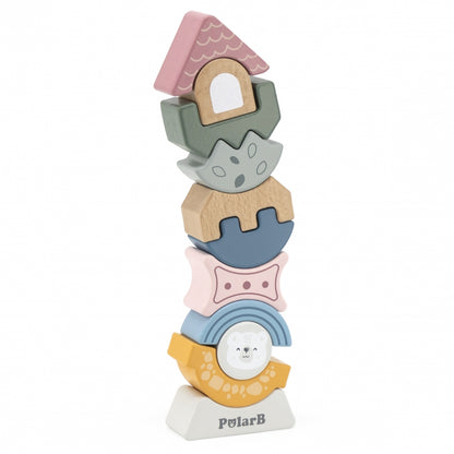 Koka piramīda "Tower Puzzle"