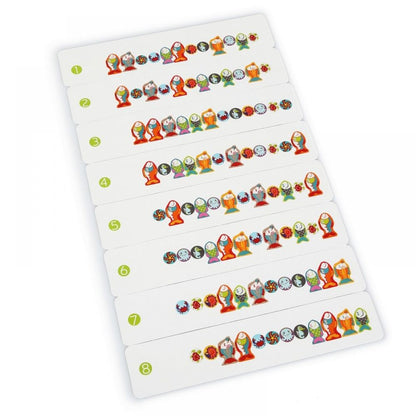 Wooden lacing game "Fishes"