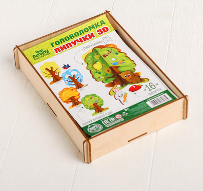 3D game with stickers "Seasons"